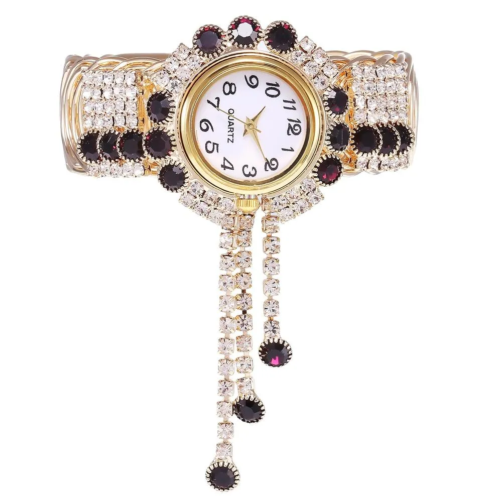 Luxury Fashion Women's Rhinestones Relogio Bracelet Wrist Watches