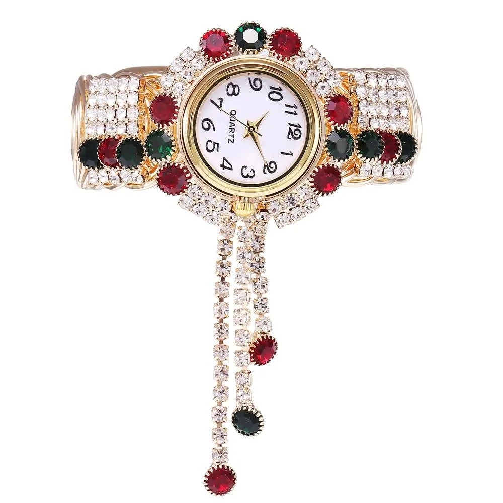 Luxury Fashion Women's Rhinestones Relogio Bracelet Wrist Watches
