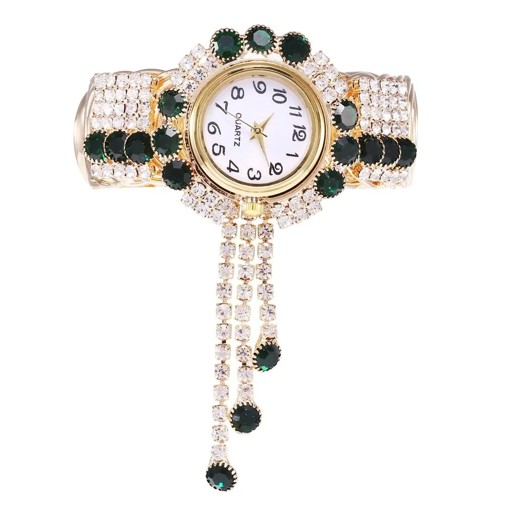 Luxury Fashion Women's Rhinestones Relogio Bracelet Wrist Watches