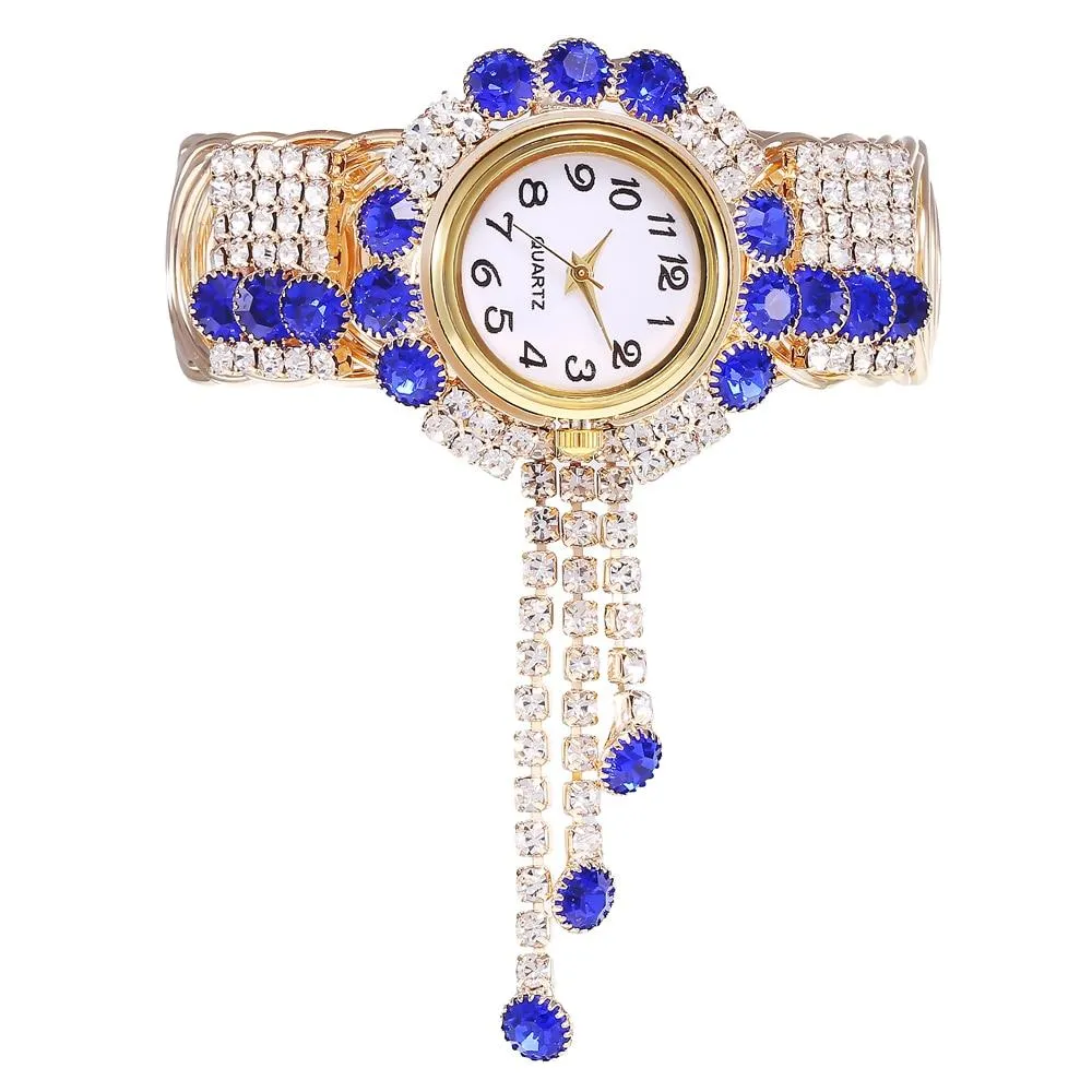Luxury Fashion Women's Rhinestones Relogio Bracelet Wrist Watches