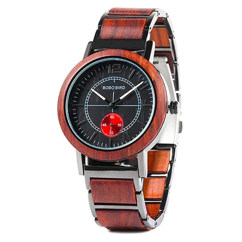 Luxury Wood Watches Men and Women Quartz No Waterproof Wristwatches