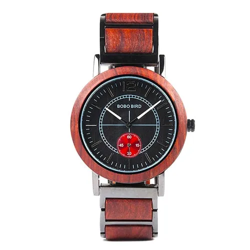 Luxury Wood Watches Men and Women Quartz No Waterproof Wristwatches