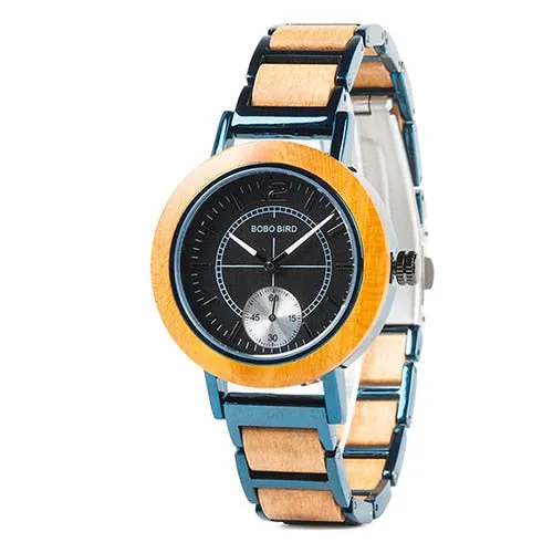 Luxury Wood Watches Men and Women Quartz No Waterproof Wristwatches