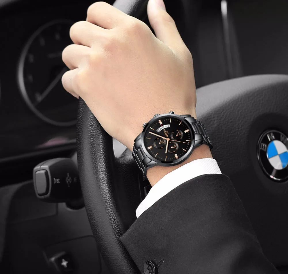 Men Fashion Casual Military Quartz Wristwatches