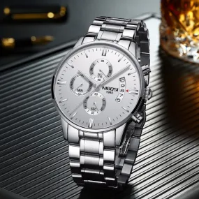 Men Fashion Casual Military Quartz Wristwatches