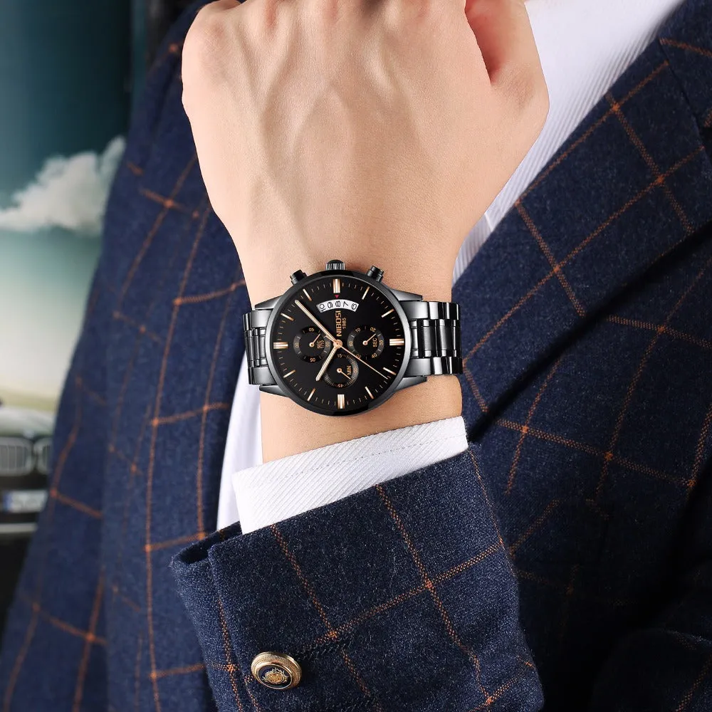 Men Fashion Casual Military Quartz Wristwatches