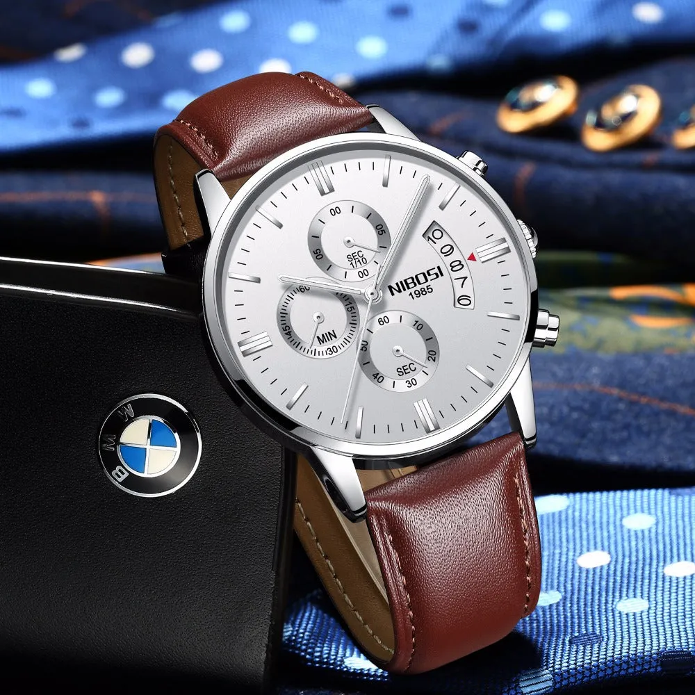 Men Fashion Casual Military Quartz Wristwatches