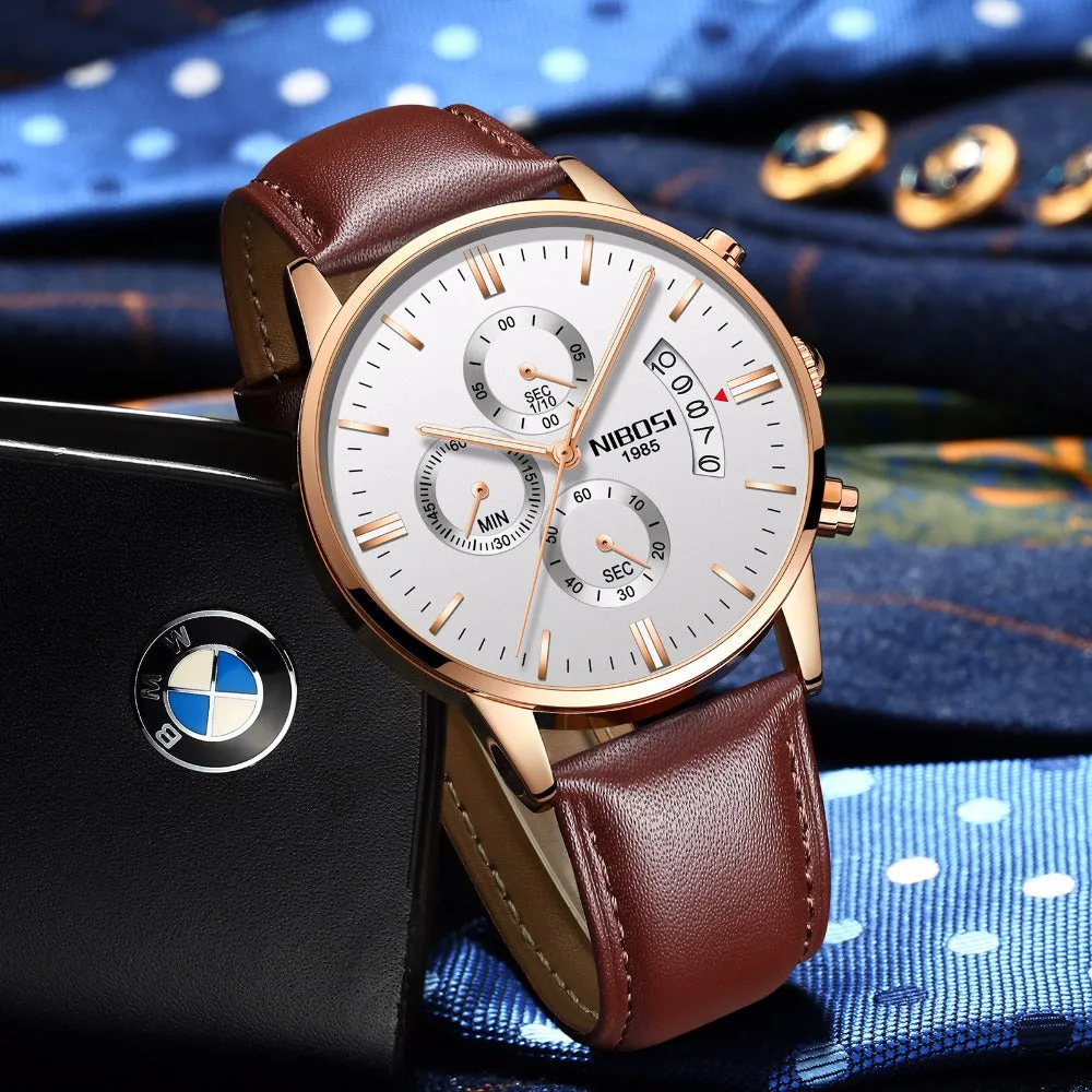 Men Fashion Casual Military Quartz Wristwatches