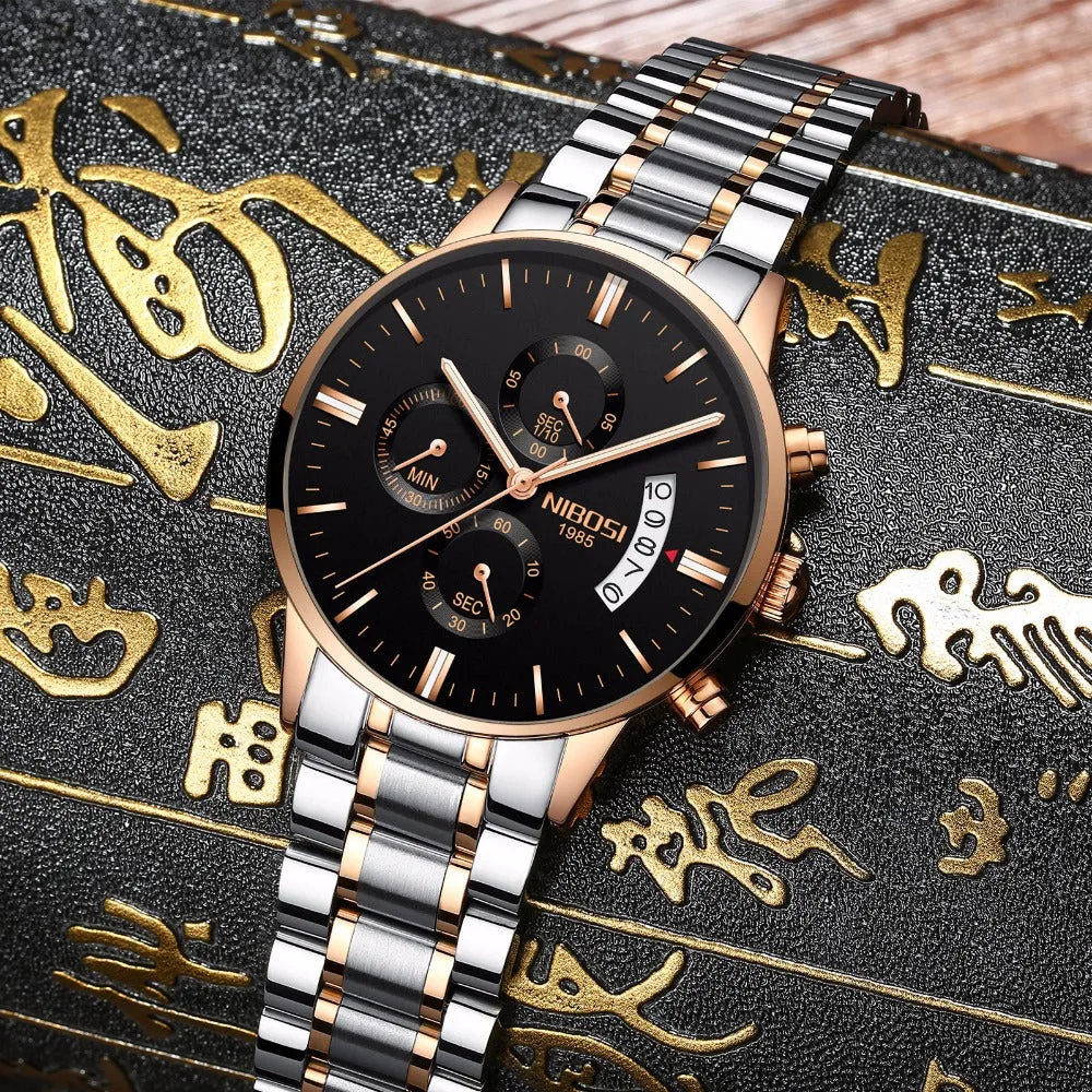 Men Fashion Casual Military Quartz Wristwatches