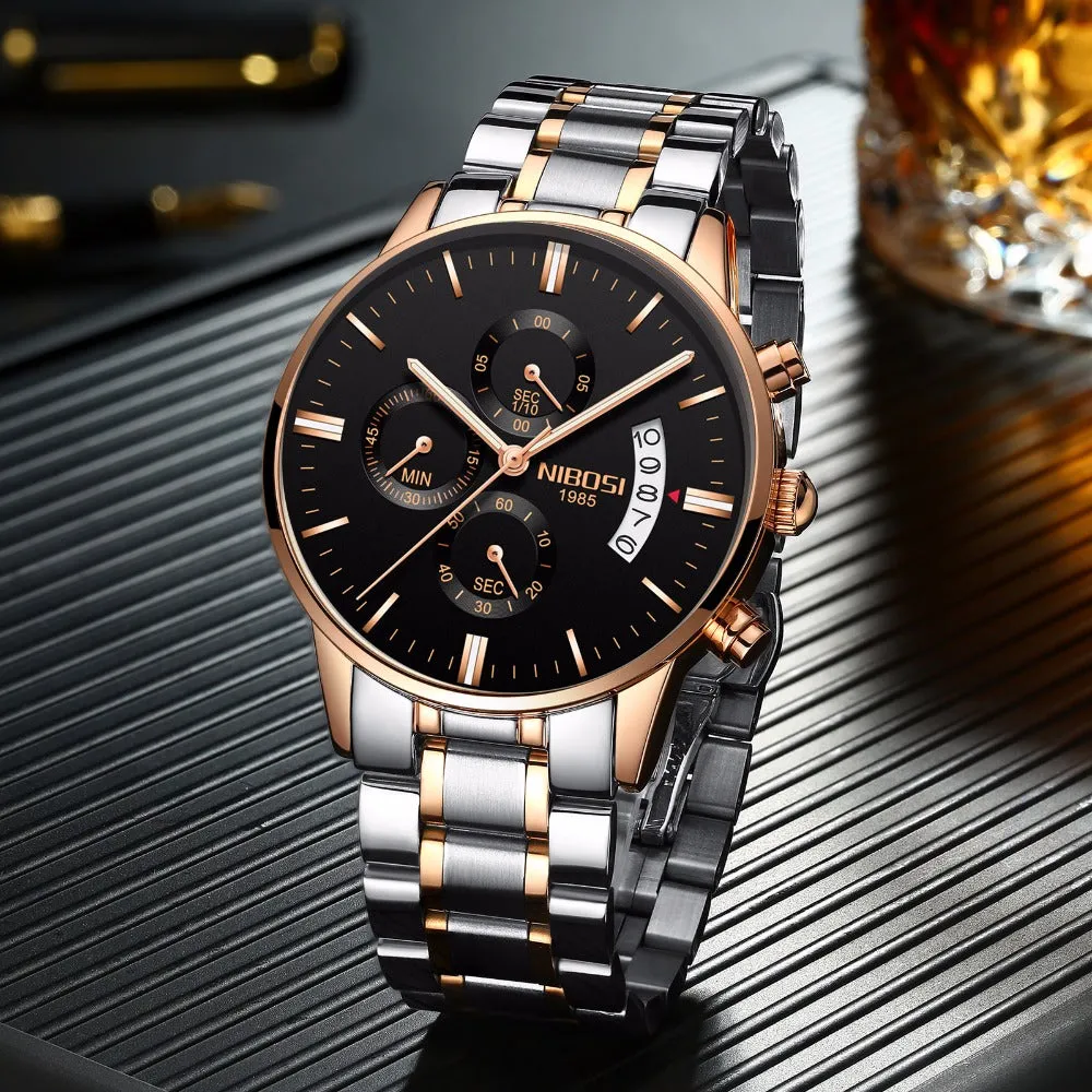 Men Fashion Casual Military Quartz Wristwatches