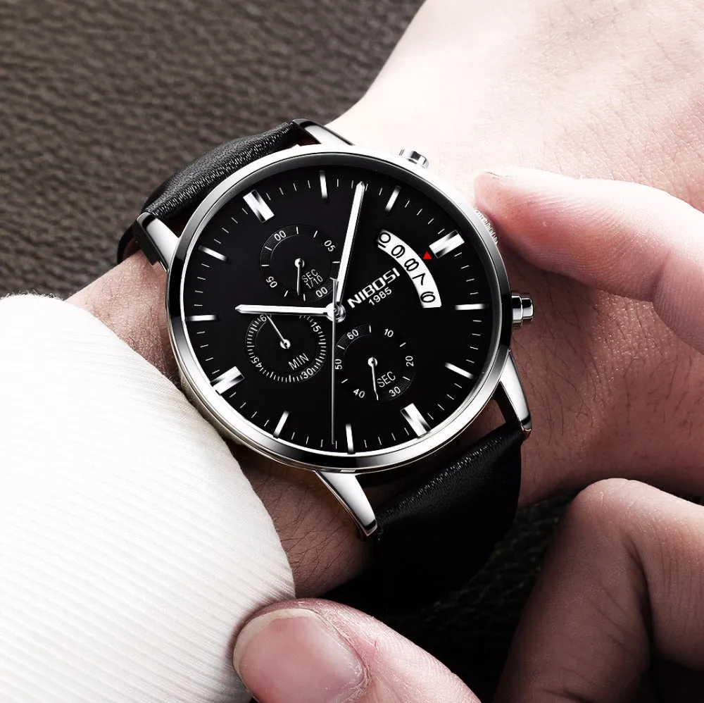 Men Fashion Casual Military Quartz Wristwatches