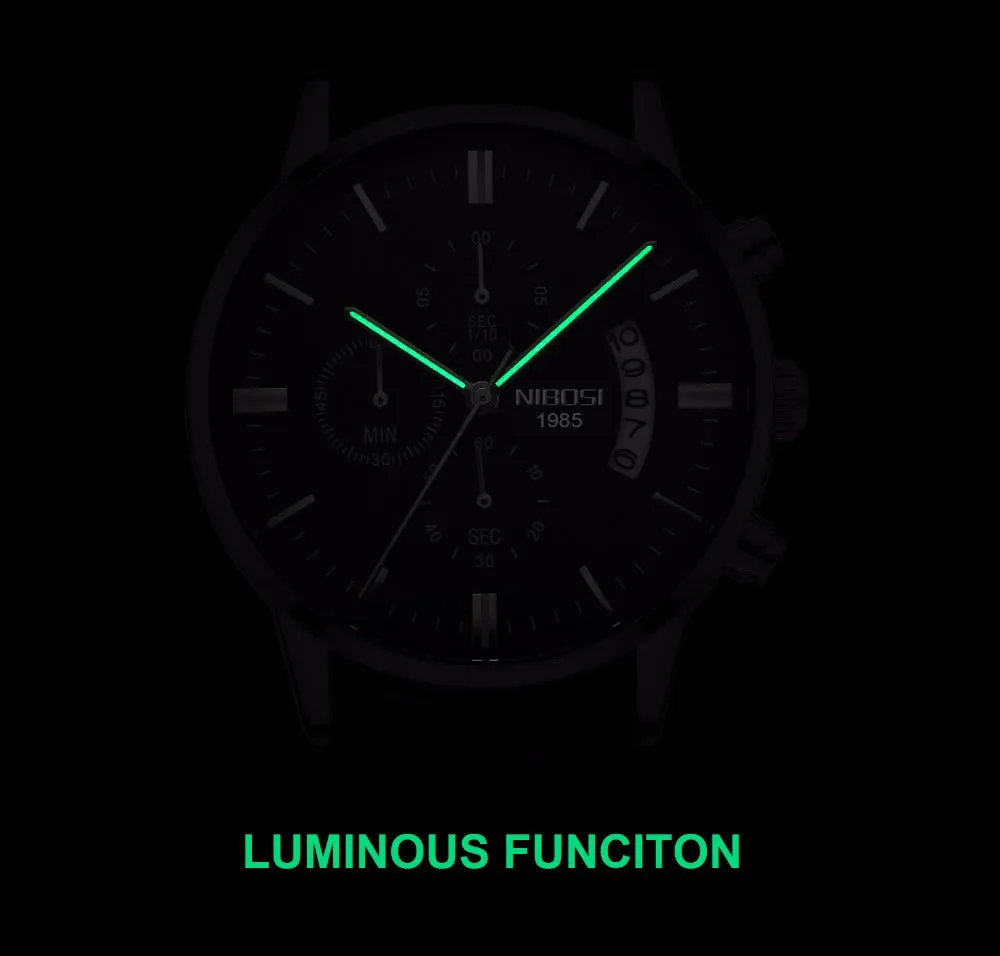 Men Fashion Casual Military Quartz Wristwatches
