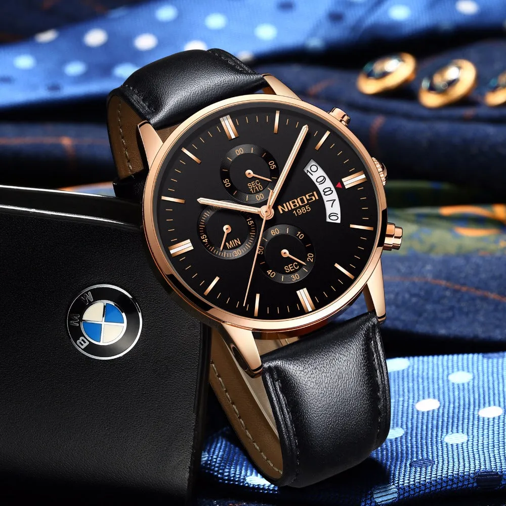 Men Fashion Casual Military Quartz Wristwatches