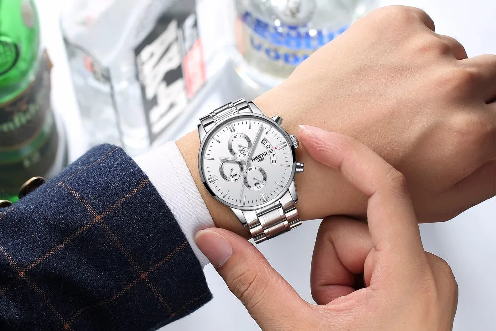Men Fashion Casual Military Quartz Wristwatches
