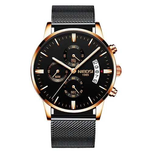 Men Fashion Casual Military Quartz Wristwatches
