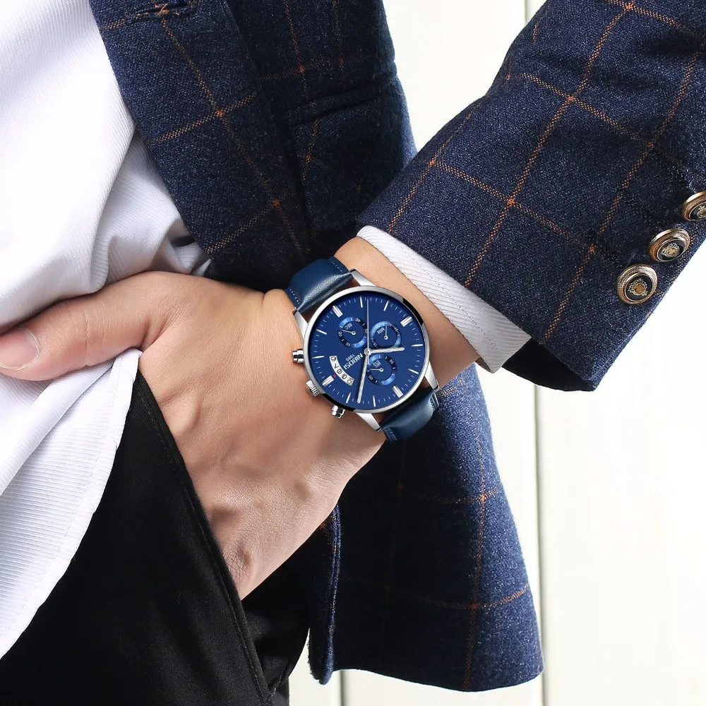 Men Fashion Casual Military Quartz Wristwatches
