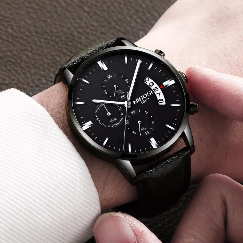 Men Fashion Casual Military Quartz Wristwatches