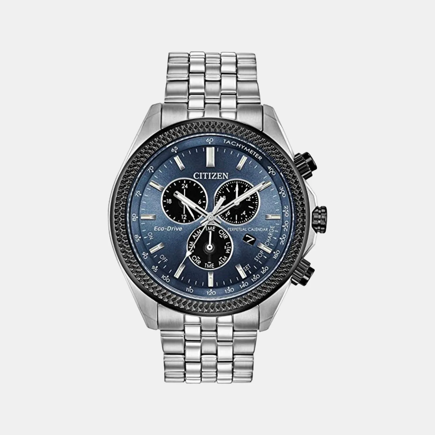 Men's Blue Stainless Steel Chronograph Watch BL5568-54L