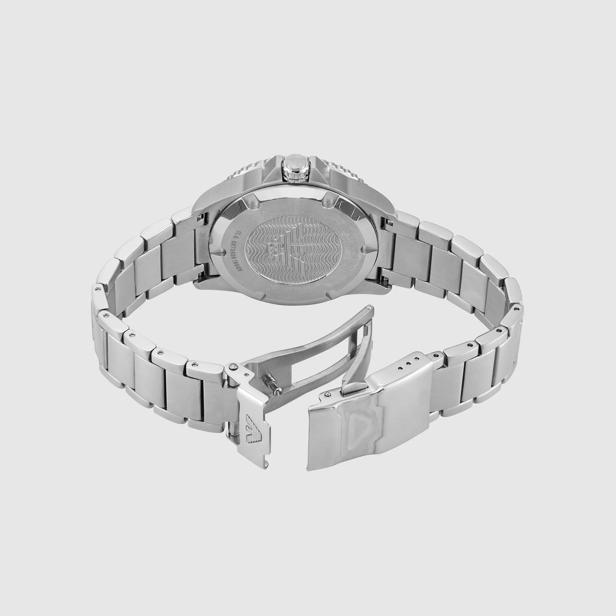 Men's Blue Stainless Steel Watch AR11590