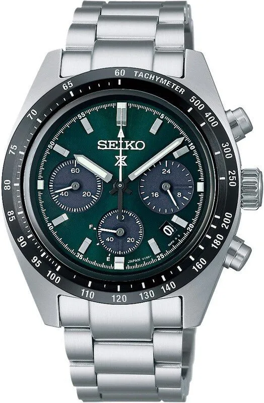 Men's Seiko Watch Prospex Speedtimer Solar Chronograph SSC933