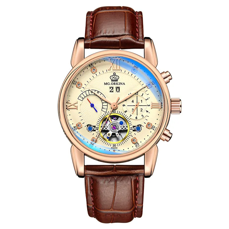 MG.Orkina Multi-function Mechanical Watch