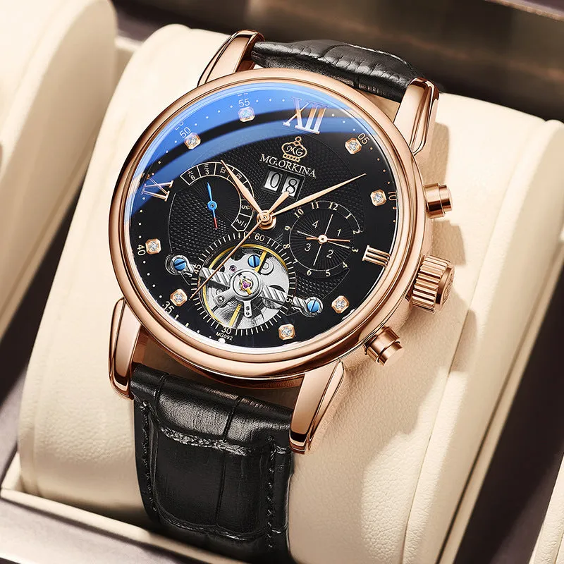MG.Orkina Multi-function Mechanical Watch