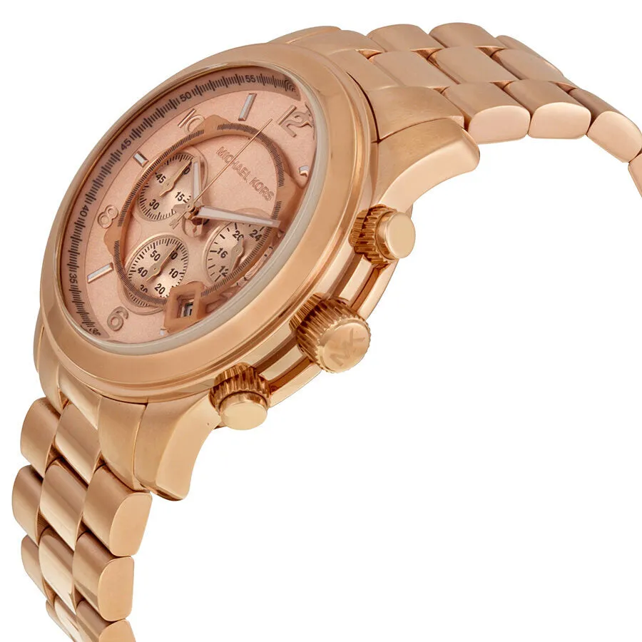 Michael Kors Runway Chronograph Rose Gold-tone Men's Watch MK8096