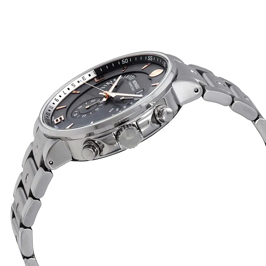 Movado SE Pilot Retrograde Bi-level Grey Dial Men's Watch 0607130