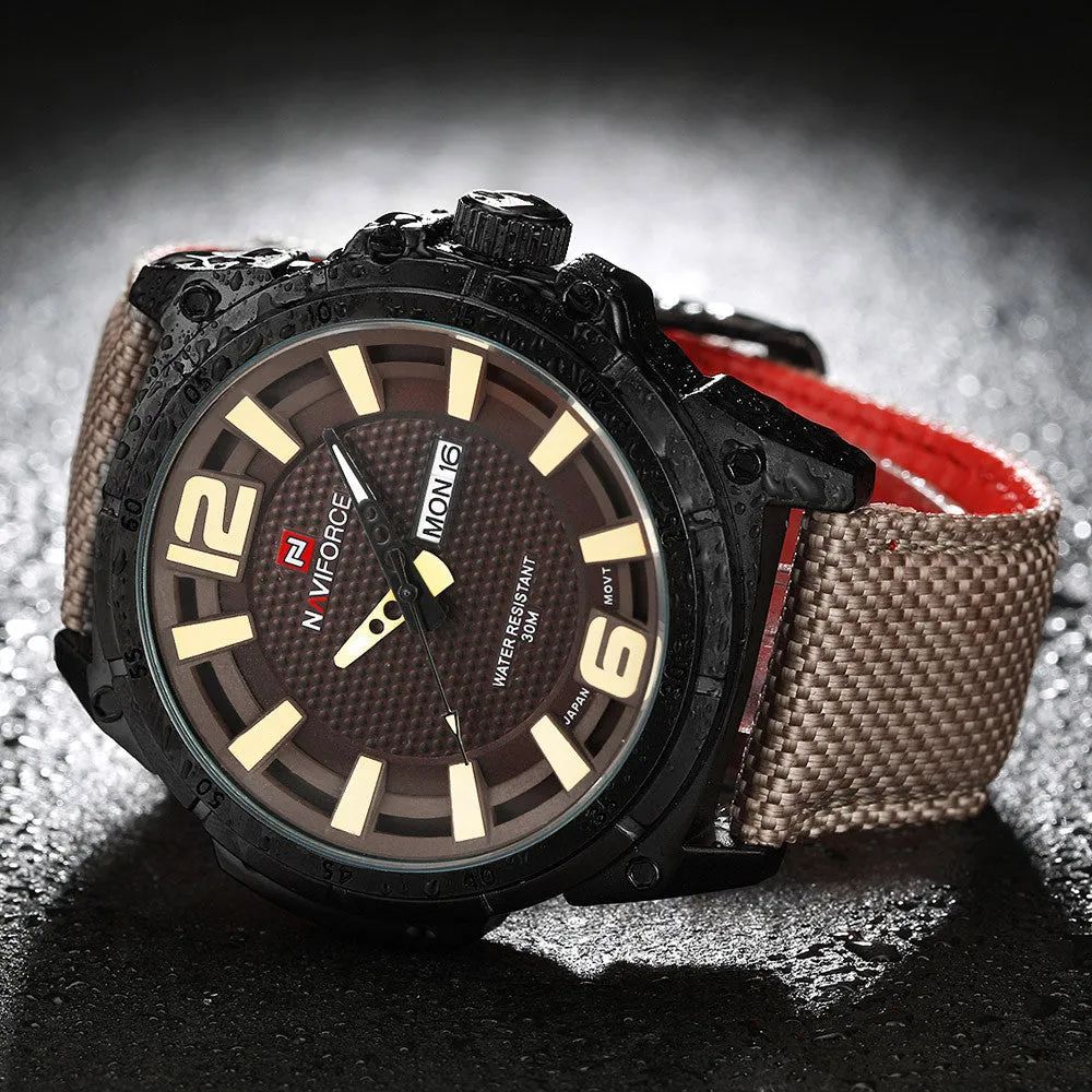NAVIFORCE Military Analog Quartz Watch