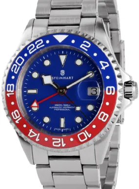 Ocean One GMT Blue/Red Ceramic with Blue Dial