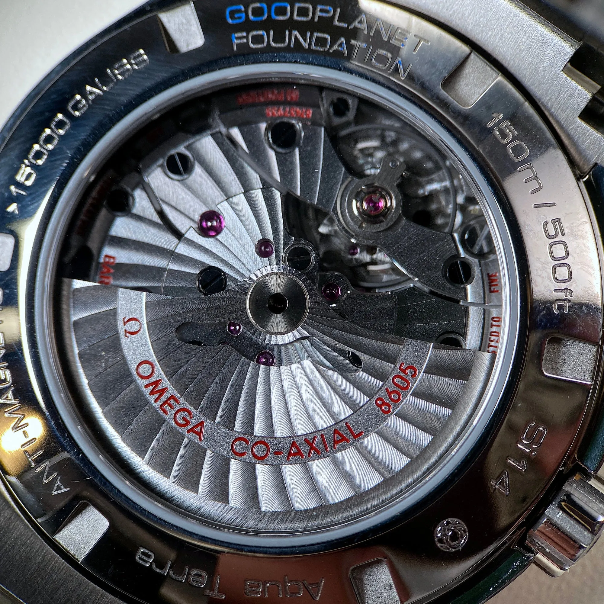 Omega - Aqua Terra GMT