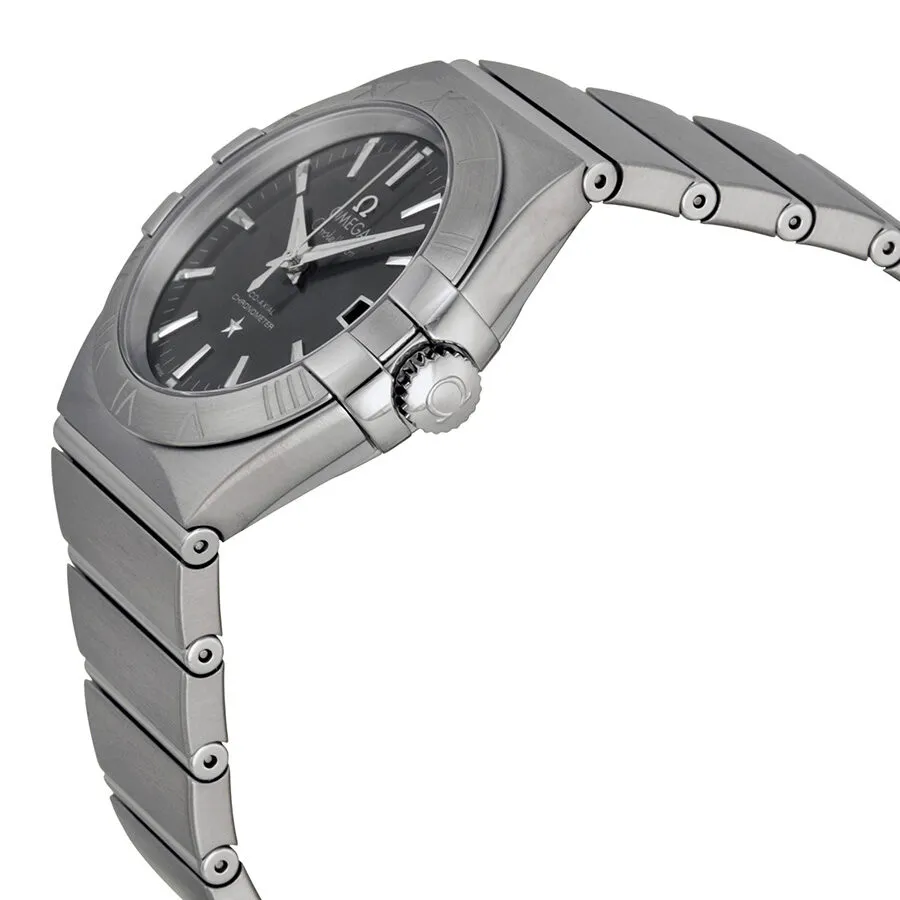 Omega Constellation Automatic Grey Dial Stainless Steel Men's Watch 123.10.35.20.06.001
