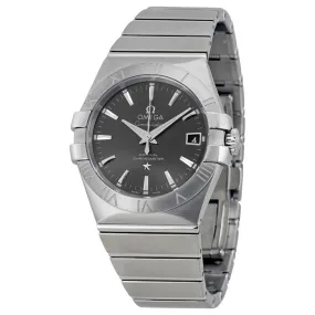 Omega Constellation Automatic Grey Dial Stainless Steel Men's Watch 123.10.35.20.06.001