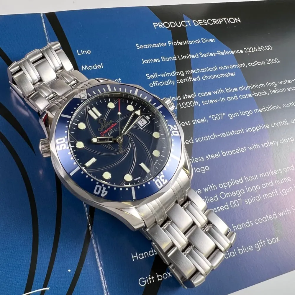 Omega Seamaster James Bond 007 22268000 Casino Royale