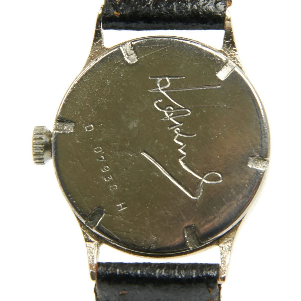 Original German WWII Wehrmacht D-H Watch by Helma - Fully Functional
