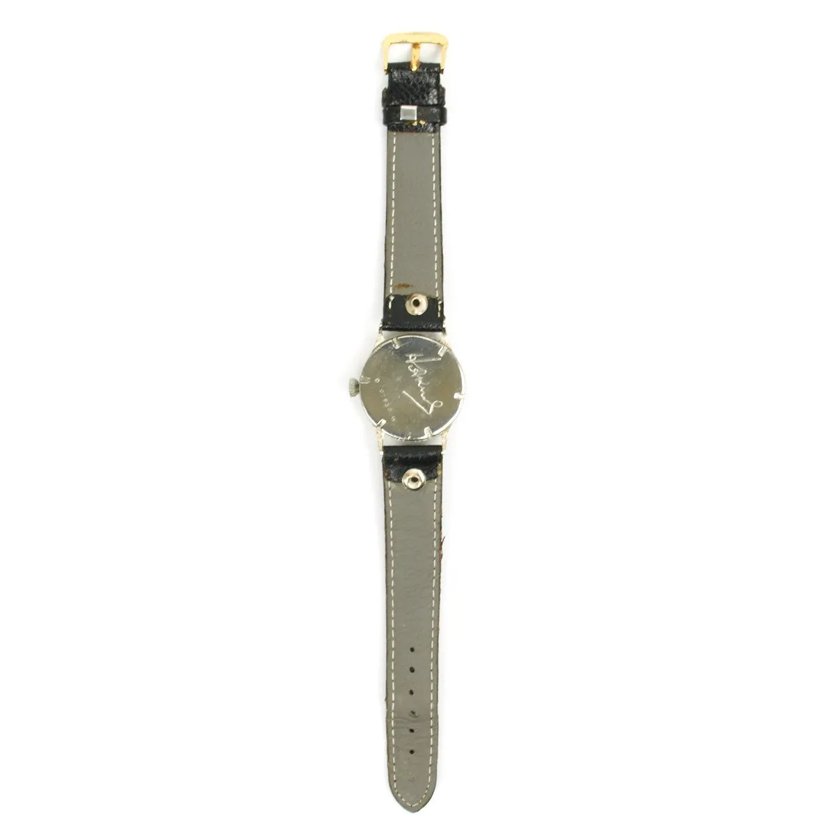 Original German WWII Wehrmacht D-H Watch by Helma - Fully Functional