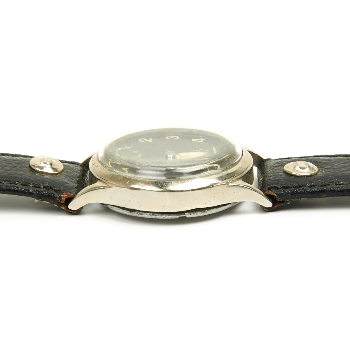 Original German WWII Wehrmacht D-H Watch by Helma - Fully Functional