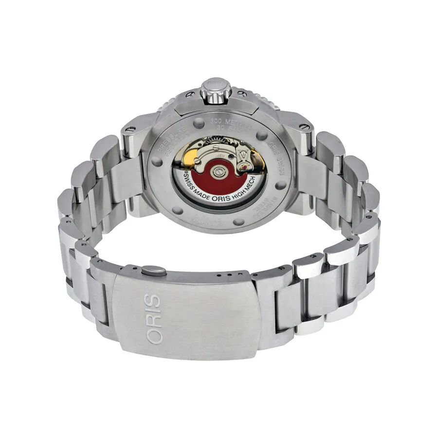 Oris Aquis Date Grey Dial Stainless Steel Men's Watch 733-7653-4158MB 01 733 7653 4158-07 8 26 01PEB