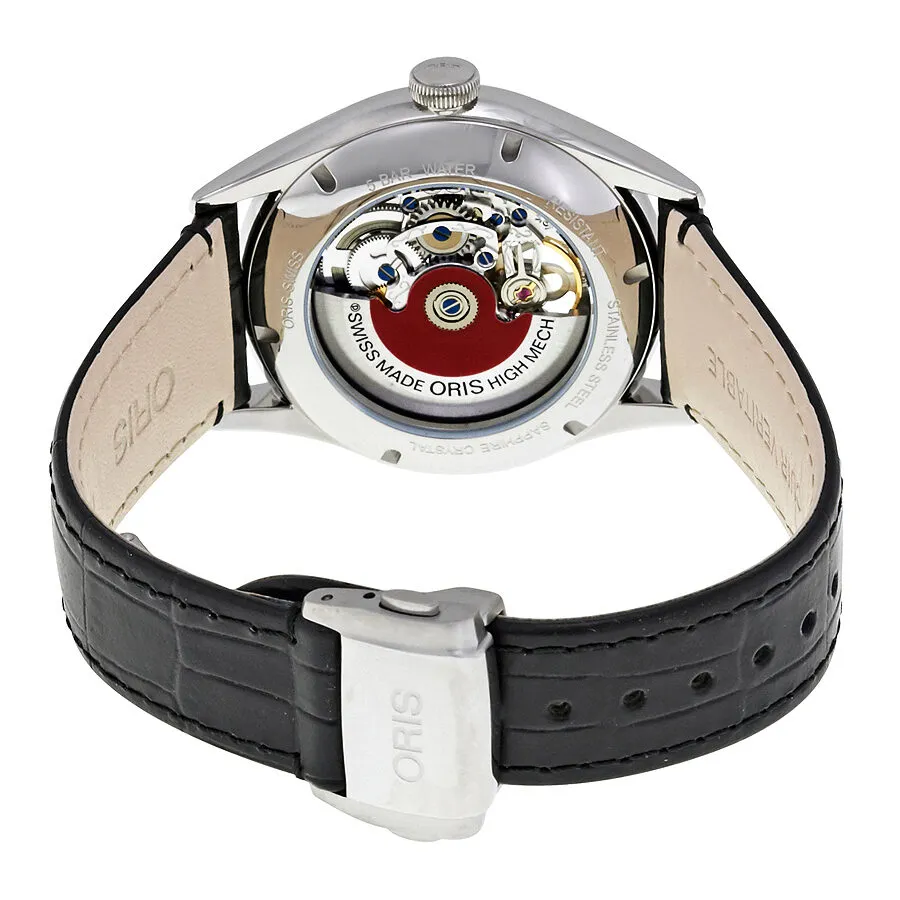 Oris Artelier Automatic Silver Skeleton Dial Men's Watch 734-7721-4051LS 01 734 7721 4051-07 5 21 64FC