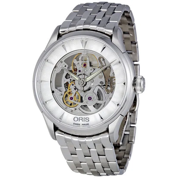Oris Artelier Skeleton Automatic Men's Watch 734-7591-4051MB