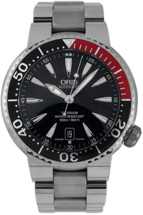 Oris Divers Titan Date Titanium Men's Watch 733-7562-7154MB