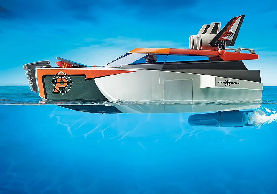 Playmobil Top Agents SPY TEAM Turboship