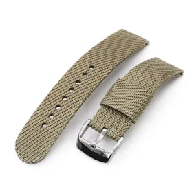 Quick Release, 22mm 2-pcs Nylon, Khaki