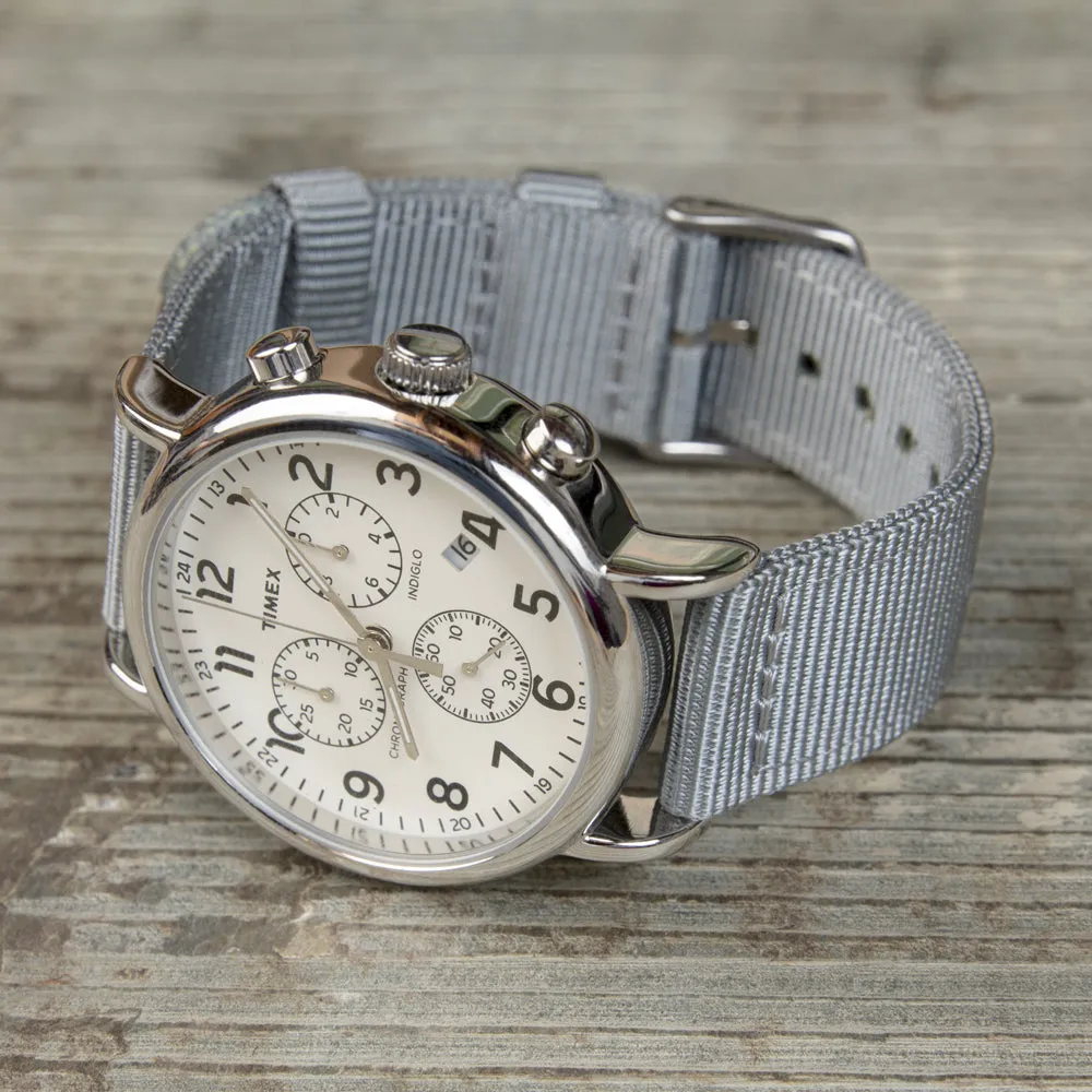 Quick Release Nylon Watch Band - Gray