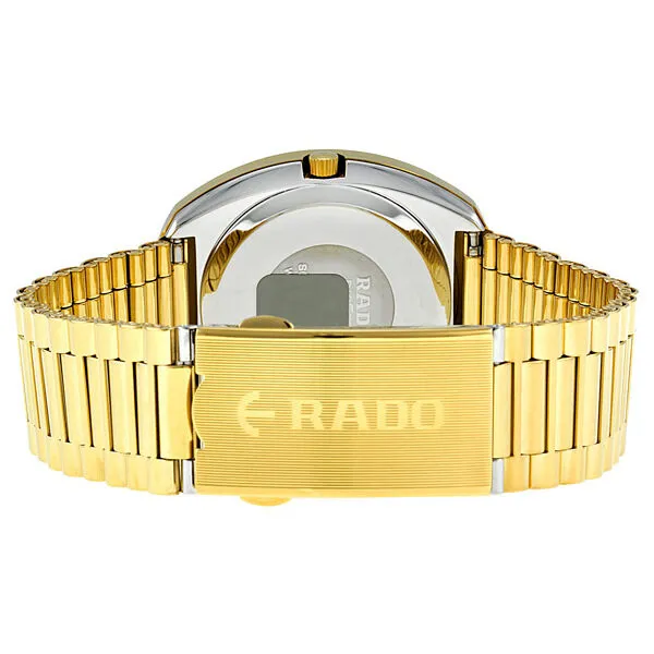 Rado Diastar Quartz Diamond Gold Dial Men's Watch R12393633