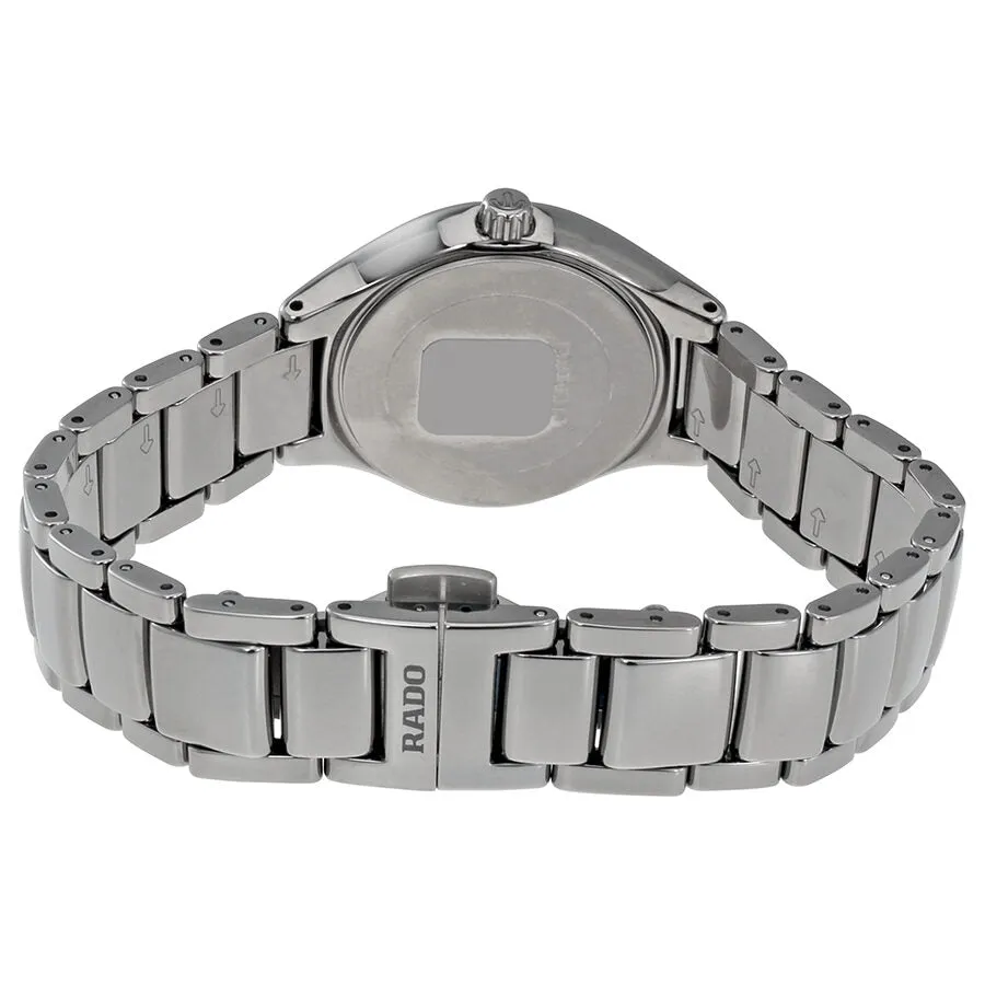 Rado True Quartz MOP Dial Plasma High-tech Ceramic Ladies Watch R27060902