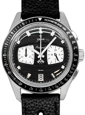 Rallygraf Meca-Quartz II Reverse Panda - Leather