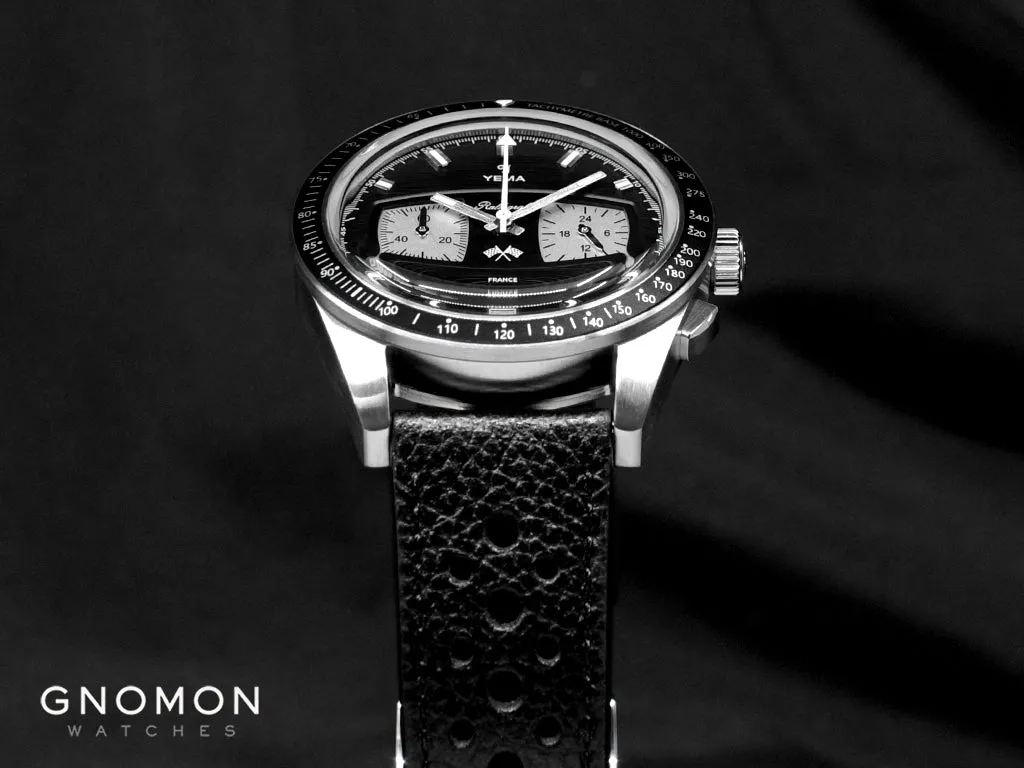 Rallygraf Meca-Quartz II Reverse Panda - Leather