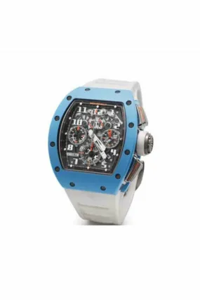 Richard Mille Felipe Massa Last Edition 50mm X 43mm X 16mm Titanium & Blue Ceramic Men's Watch