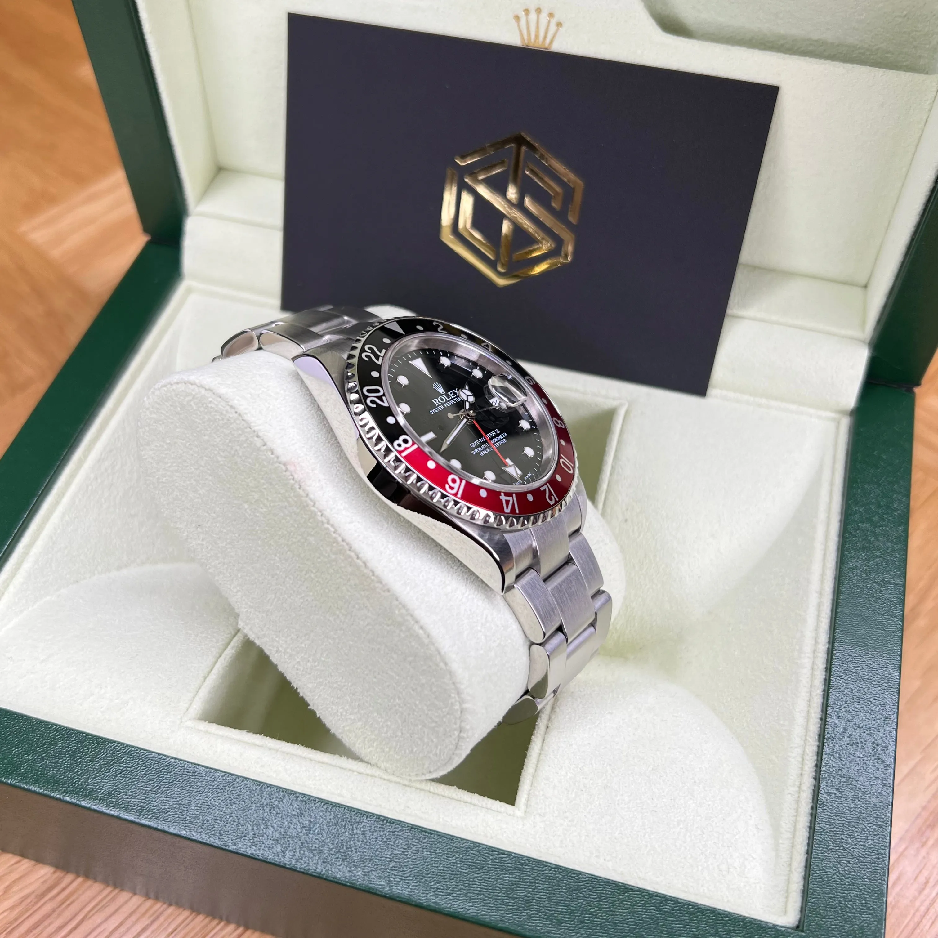 Rolex 16710 GMT-Master II 'Coke' 2006 Full Set Watch